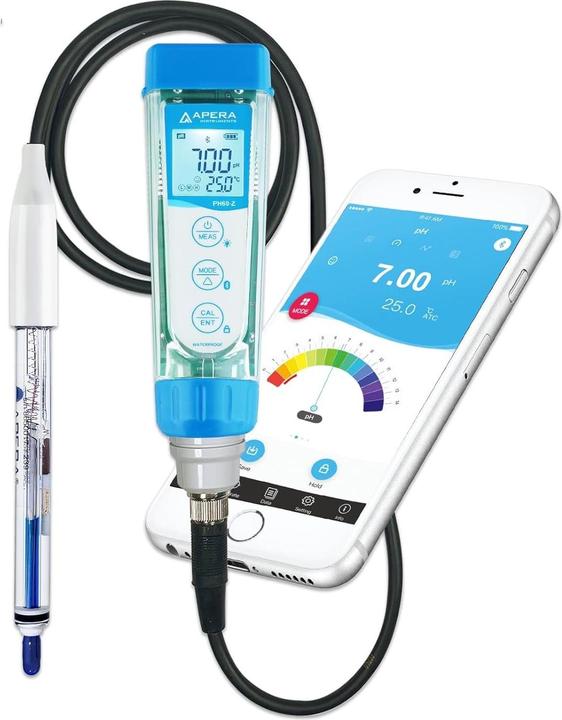 Actual product image Apera Instruments PH60Z-HT pH Meter Set with LabSen 865 Electrode