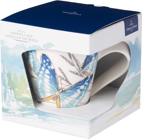 Immagine prodotto Villeroy & Boch Tazza con manico (confezione regalo) NewWave Caffè Morpho cypris (300 ml, 1 x)