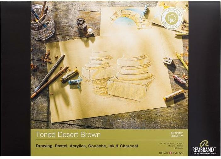 Produktbild Rembrandt Malblock (A3, Blanko)