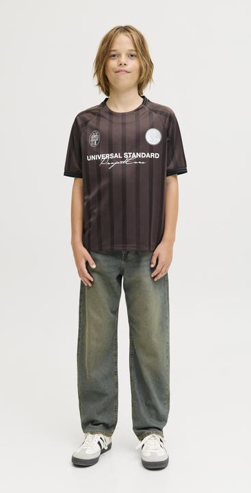 Produktbild Jack & Jones Junior T-Shirt COVER RETRO FOOTBALL Kurzarmshirt (152)