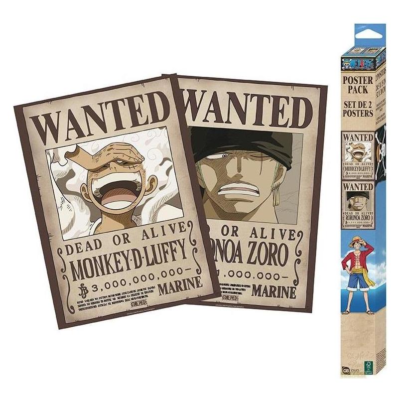 ABYstyle Wanted Luffy & Zoro, Andere Spelaccessoires, Bruin