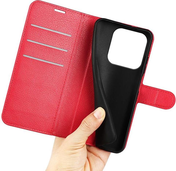 Produktbild Cover-Discount Xiaomi Redmi Note 14 4G - Leder Etui Hülle (Xiaomi Redmi Note 14)