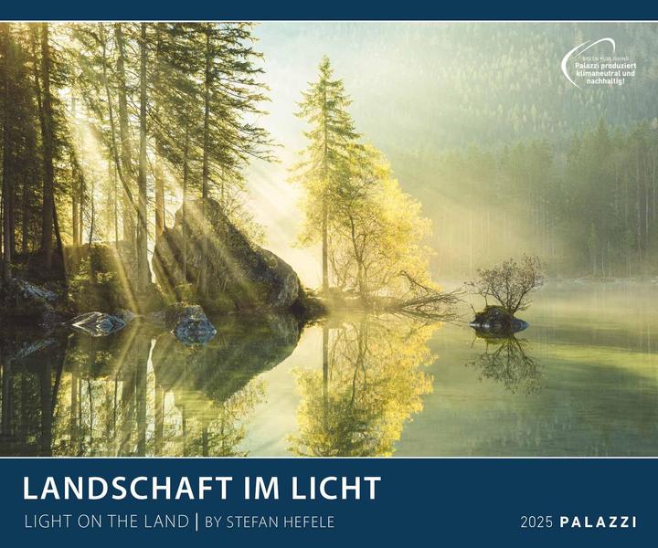 Immagine prodotto Paesaggio in luce 2025 - Calendario illustrato - Poster-calendario - 60x50 (50 x 60 cm, Copertina rigida, Tedesco)