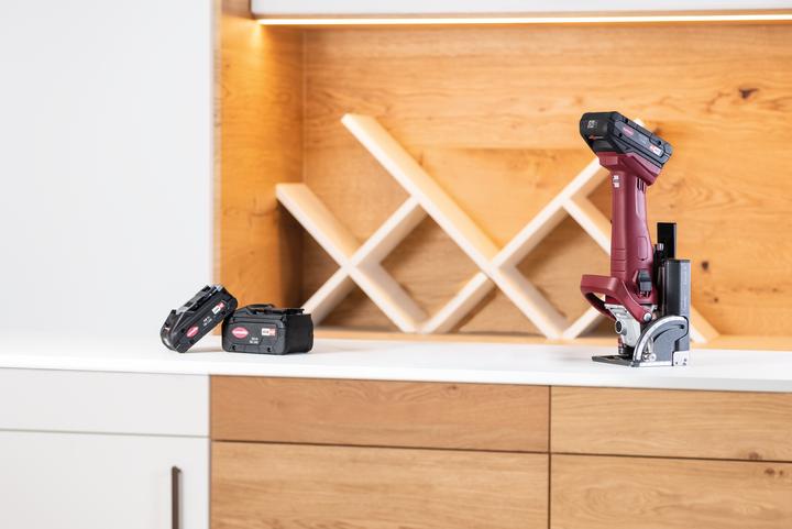 Actual product image Lamello Classic X cordless lamellar dowel cutter without battery