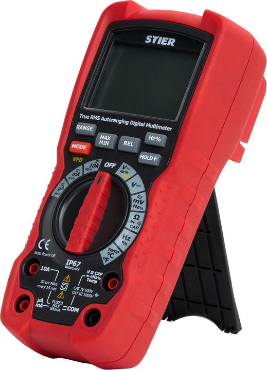 Produktbild Stier Profi Multimeter 60mV - 1000V AC/DC CAT III 1000V CAT IV 600V VFD RMS (CAT III 1000V, CAT IV 600V)
