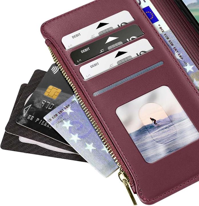 Produktbild Avizar Hülle iPhone 15, mit Kartenhalter (Apple iPhone 15)