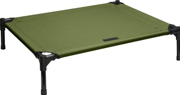 Actual product image Companion Folded Camping Bed 76x61x18 cm Green (Dog)
