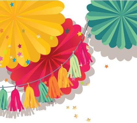 Image du produit Up with paper Carte d'anniversaire Pop-Up Card Motif de fête d'anniversaire