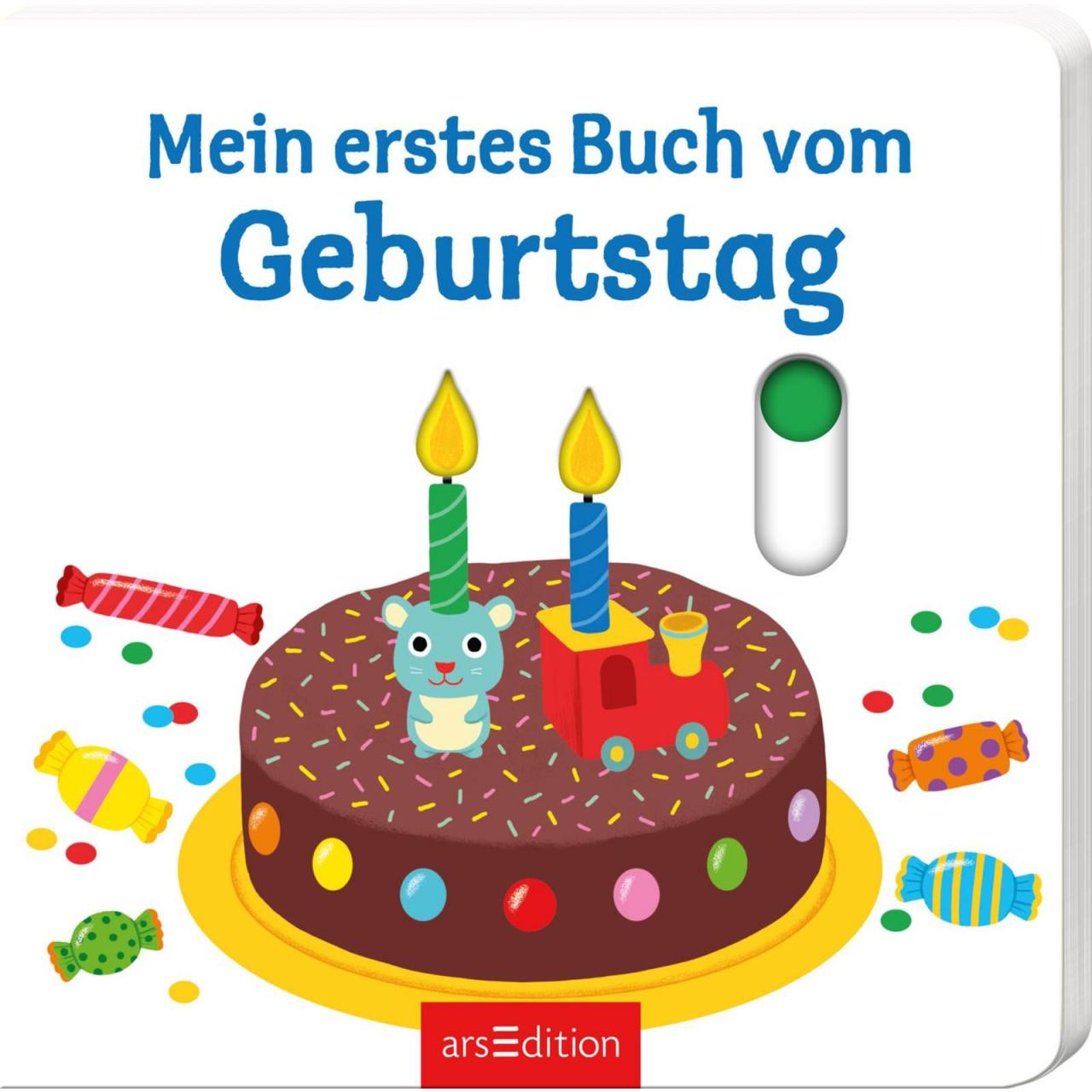 Ars Edition, Babybücher, Mein erstes Buch vom Geburtstag (Deutsch)