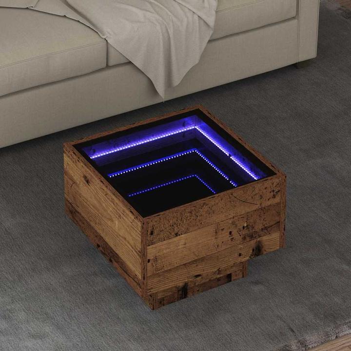 Image du produit vidaXL Rustikaler Couchtisch (40 x 40 x 30 cm)