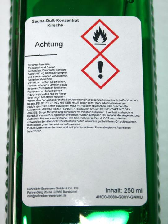 Produktbild Florage Kirsche Saunaduft Konzentrat 250ml