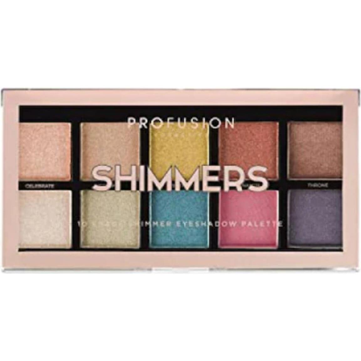 Profusion, Lidschatten, Eyeshdwpalette Shimmers (Shimmers)