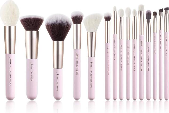 Immagine prodotto Jessup Set di Pennelli per Trucco per Occhi, Sopracciglia, Labbra, Ombretti, Eyeliner e Altri Cosmetici (Sopracciglia)