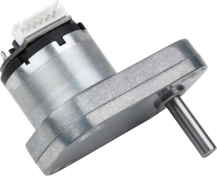 Actual product image WaveShare L-Shaped 240RPM 4Kg*cm 12V DC Motor with Metal Gearbox and Encoder