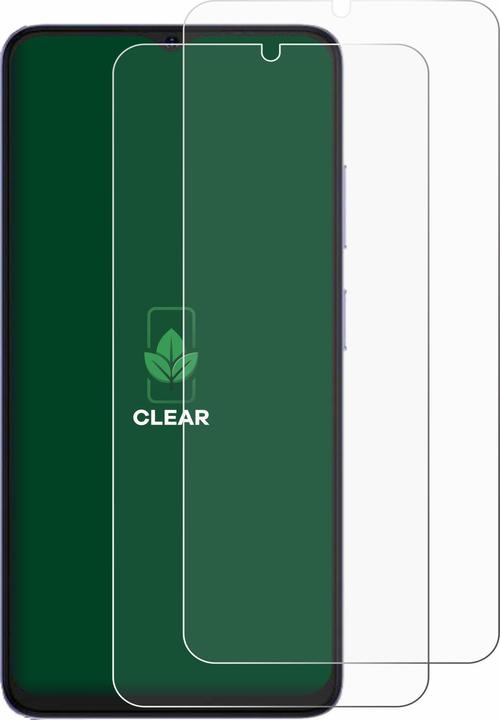 Actual product image ScreenLeaf Screen Protector sustainable Screen Protection, clear, anti-scratch (2 Piece, Ulefone Armor 21)