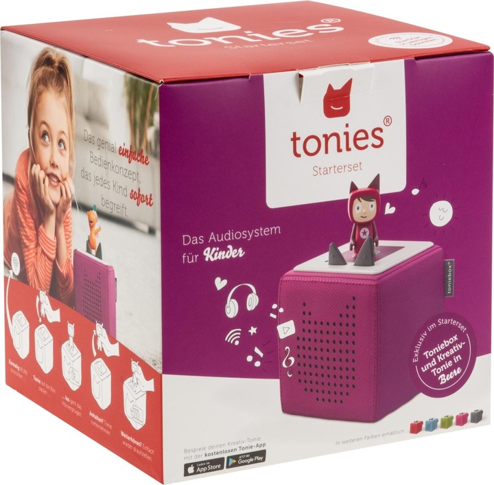 Image du produit Tonies Toniebox starter set berry (ton créatif) (Allemand)