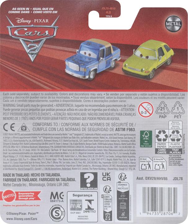 Actual product image Mattel Cars