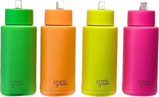 Image du produit Frank Green Coupe céramique en acier inoxydable - Straw (1 l)