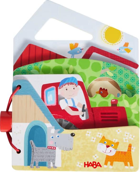 Produktbild Haba Holz Babybuch Traktor (Deutsch)