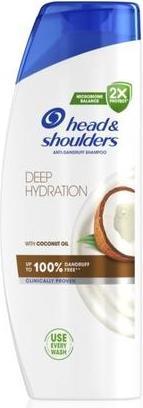 Image du produit Head & Shoulders Shampooing hydratation profonde à la noix de coco 500 ml - Antipelliculaire (500 ml, Shampoing liquide)