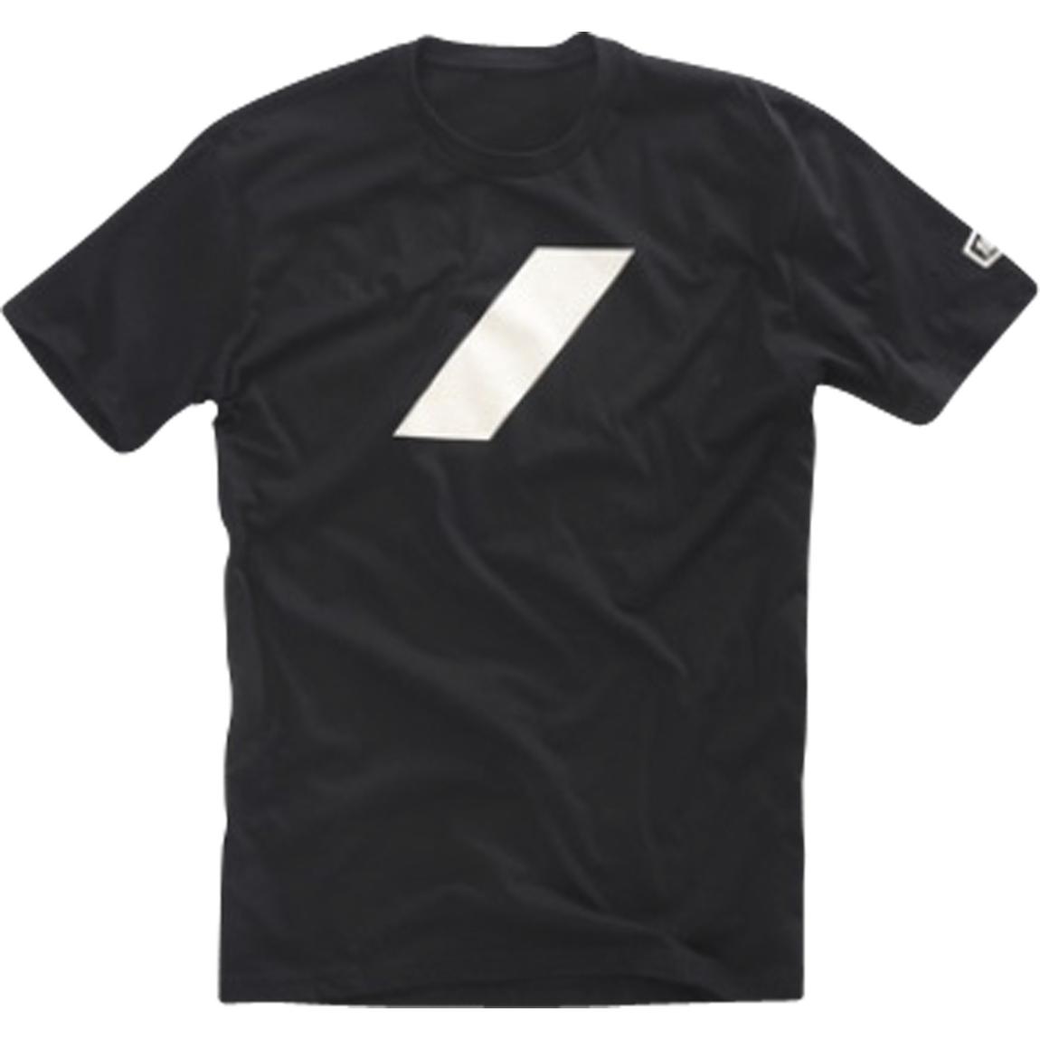 Thumbnail - 100%, Herren, Shirt, T-Shirt Bar, Schwarz, (M)