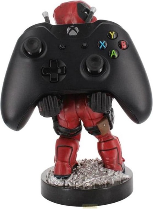 Immagine prodotto Exquisite Gaming Marvel Cable Guys Supporto di ricarica Symbiote Deadpool 3 Bringing Up The Rear 22 cm (PS5)
