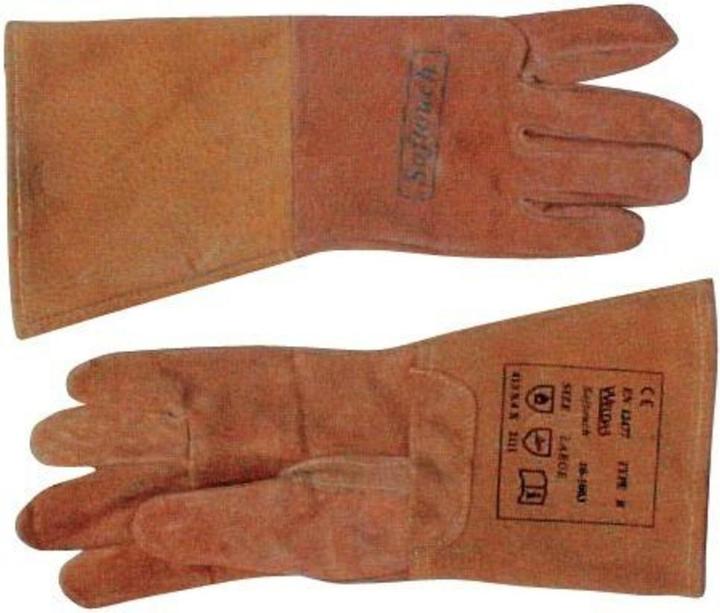 Produktbild Weldas Schweisserhandschuhe Grösse XL (9,5) orange EN 388, EN 12477 PSA-Kategorie II (XL)