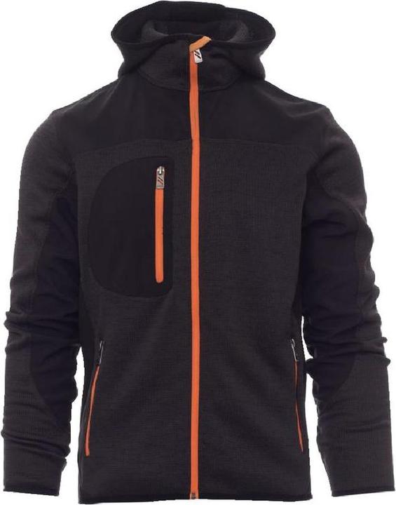 Gelb, Grau, Schwarz, schwarz-fluoorange, Stahlgrau meliert