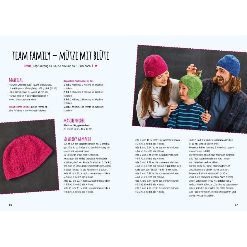 Thumbnail - Coole Mützen stricken, Ratgeber von Ines Kollwitz