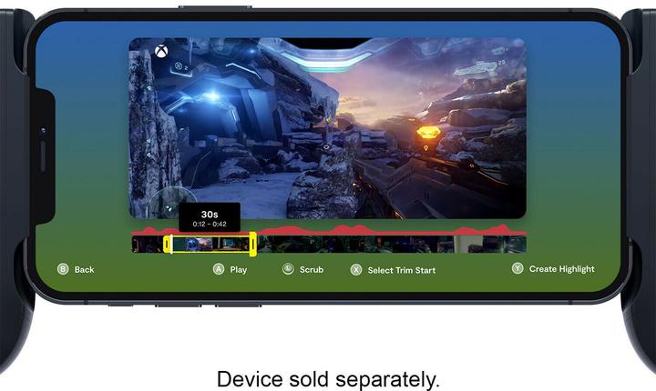 Actual product image Backbone One (iOS)