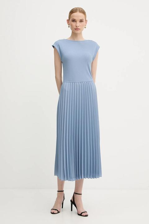 Image du produit Tommy Hilfiger Robe Midi Cintrée Évasée (M)