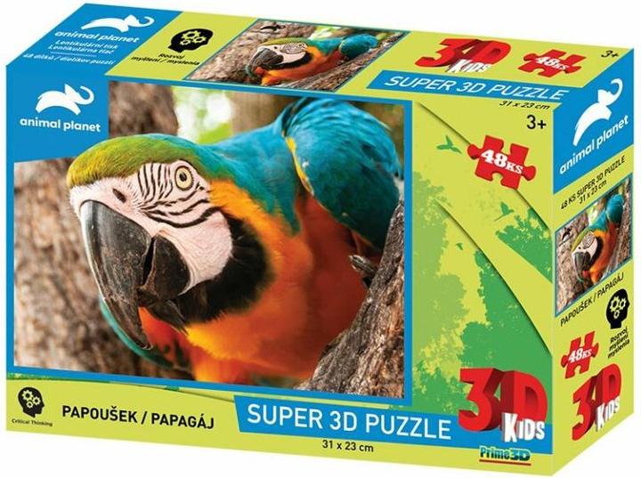 Produktbild Prime 3D Puzzle Papagei 3D 48 Teile