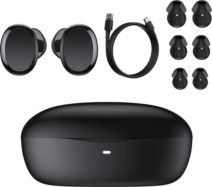 Immagine prodotto Baseus Auricolari senza fili Encok W11 (nero) (Nessuna cancellazione del rumore, 4 h, Senza fili)