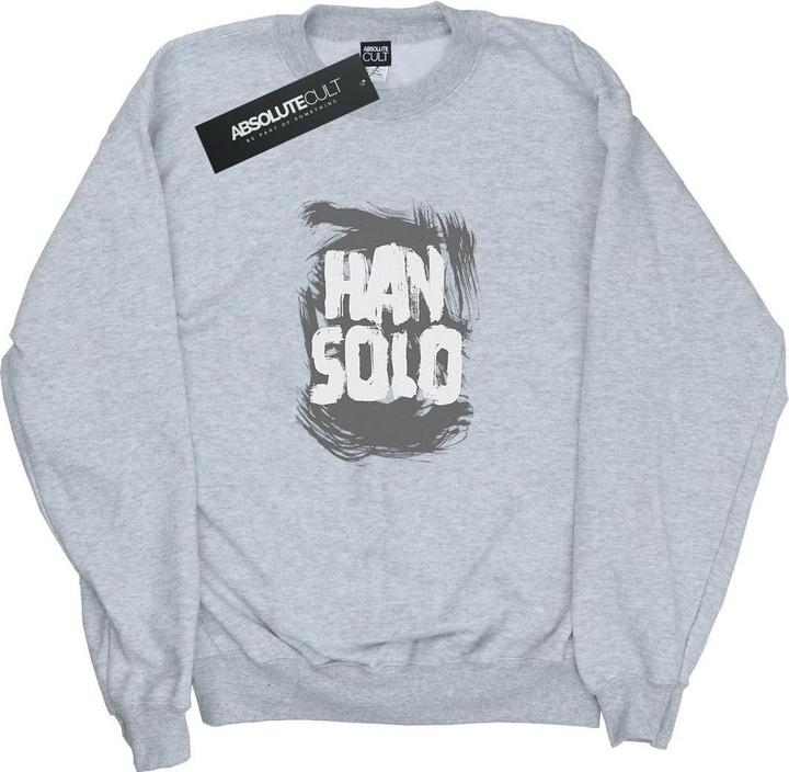 Star Wars Han Solo Text Sweatshirt (L)