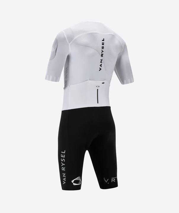 Actual product image Van rysel Zeitfahranzug Rennrad Sommer RCR-R 2 Team Herren Weiss (XL)