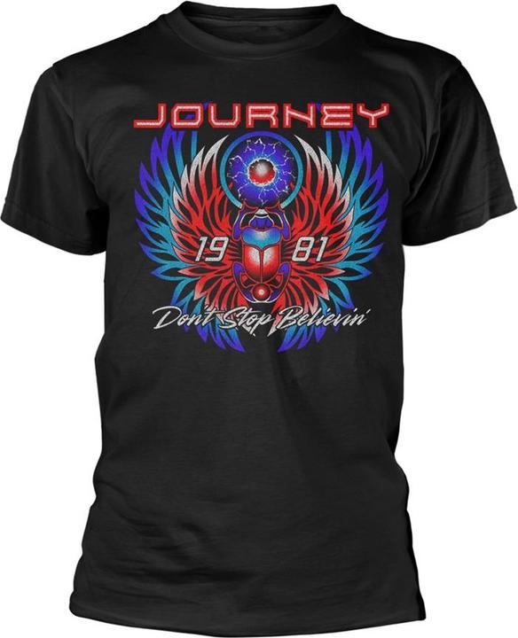 Immagine prodotto Journey Plastichead Doont Stop Believin T Shirt XL Black (XL)