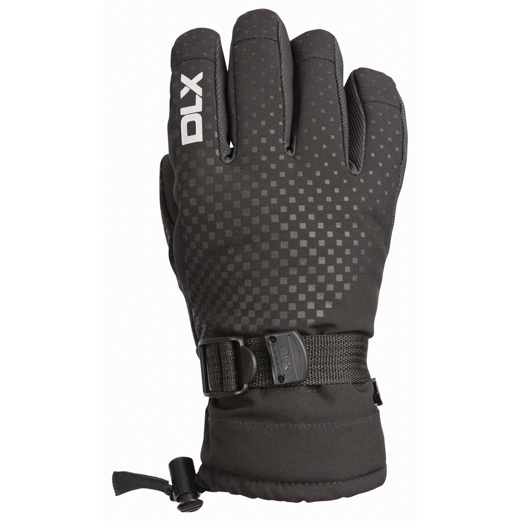 Trespass, Jungen, Handschuhe, DLX ALPEAK Kinder Handschuhe, Schwarz, (2, 4)