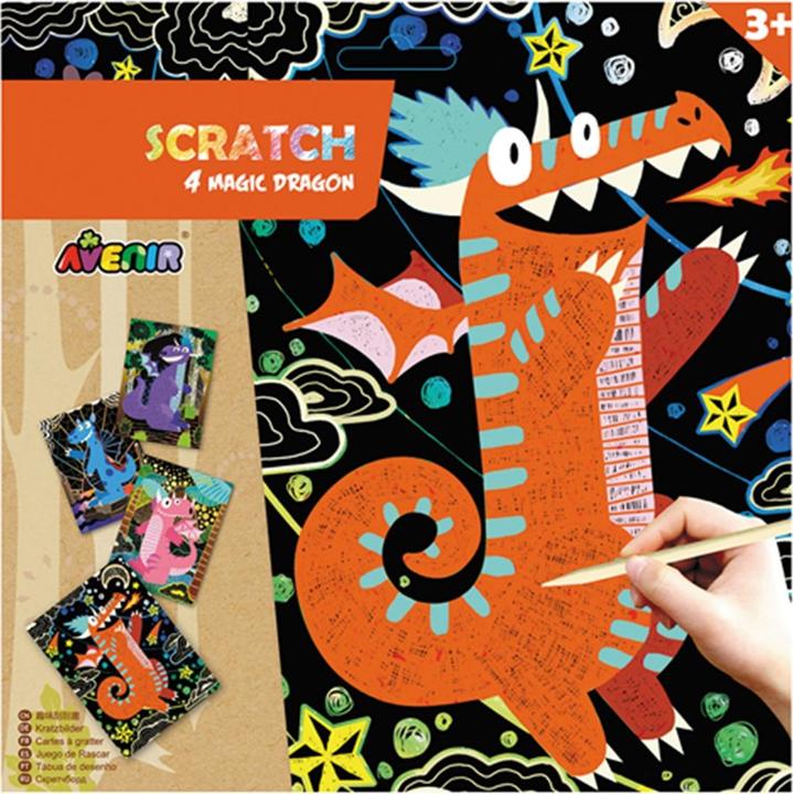 Produktbild Avenir Scratch Magic Dragon
