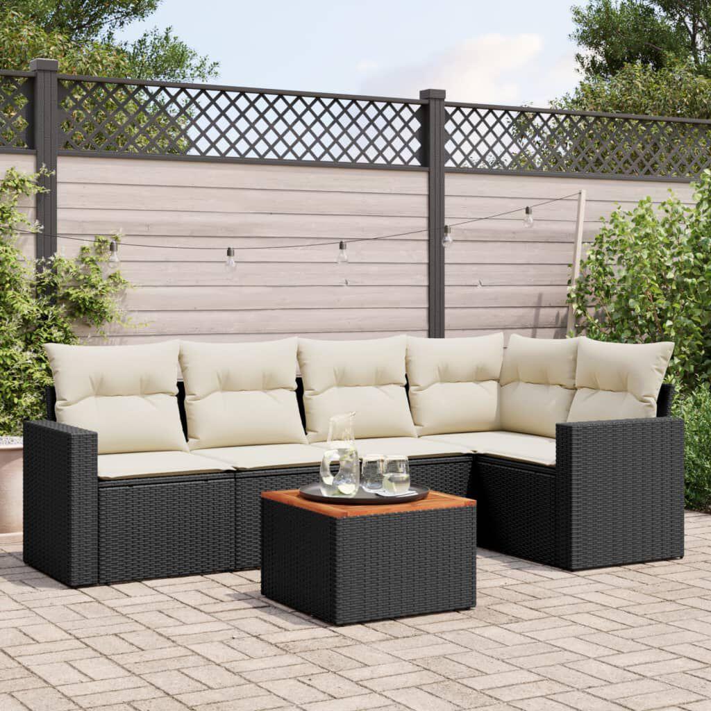 Thumbnail - VidaXL, Gartenlounge, 10-tlg. Garten-Lounge-Set mit Kissen