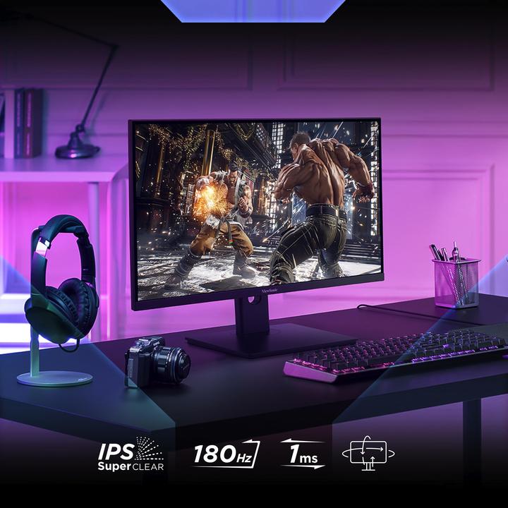 Image du produit Viewsonic 24" 16:9 1920 x 1080 (1920 x 1080 pixels, 24")