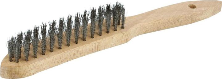 Image du produit Magni Osborn 1151395 Brosse métallique 5 rangs ondulée en acier