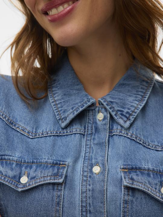 Actual product image Vero Moda VMAUSTIN Kurzes Kleid Jeanskleid (L)