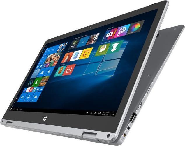 Actual product image Trekstor PRIMEBOOK C13 1.1GHz N3350 13.3inch 1920 x 1080pixel touchscreen silver notebook (13.30", 64 GB, 64 GB, DE)