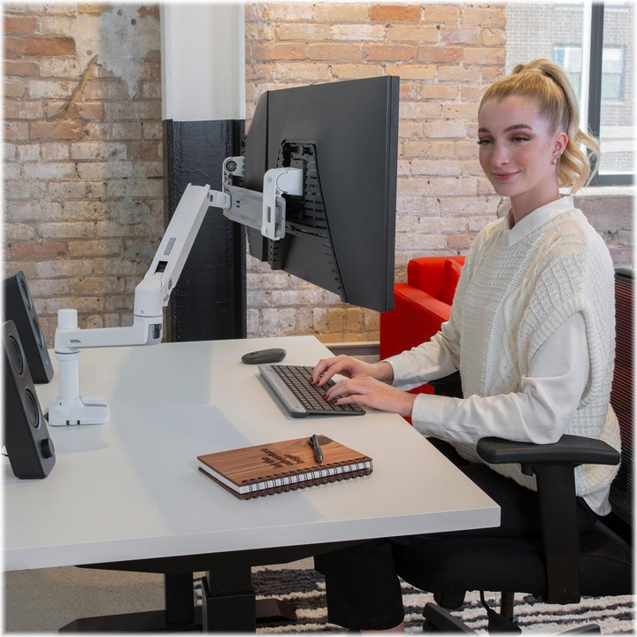 Actual product image Ergotron LX Monitor Arm with patented CF technology (Table, 25")