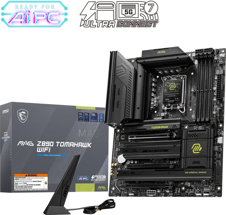 Actual product image MSI MAG Z890 TOMAHAWK WIFI (LGA 1851, Intel Z890, ATX)