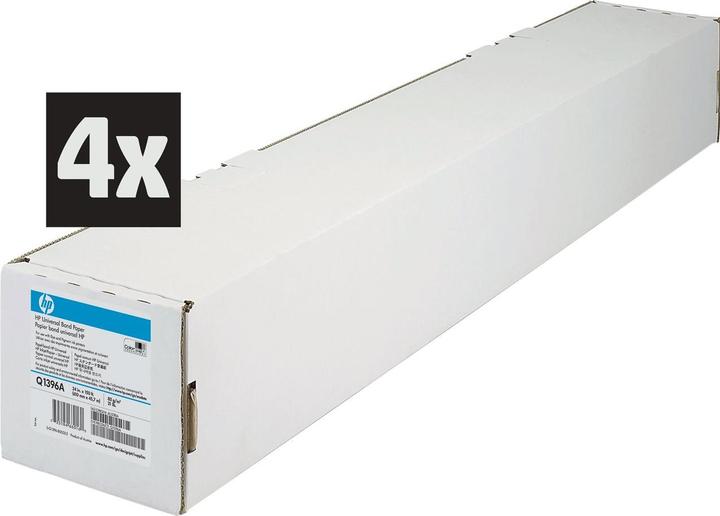 Actual product image HP Paper bond universal 24inch 45m 4-pack (80 g/m², 4570 cm, 61 cm)