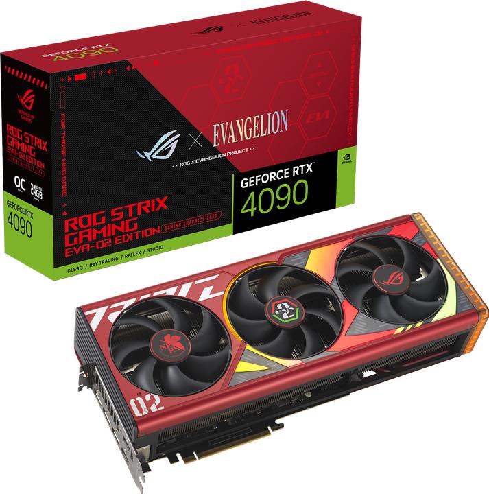 Actual product image ASUS ROG Strix GeForce RTX 4090 OC EVA-02 Edition (24 GB)