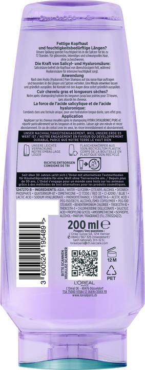 Actual product image L'Oréal Paris Hydra Pure (200 ml)