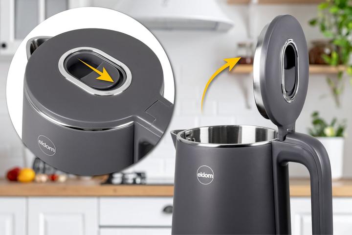 Produktbild Delphi Czajnik CZAJNIK C 515 S REGULACJA SZARY (1.70 l)