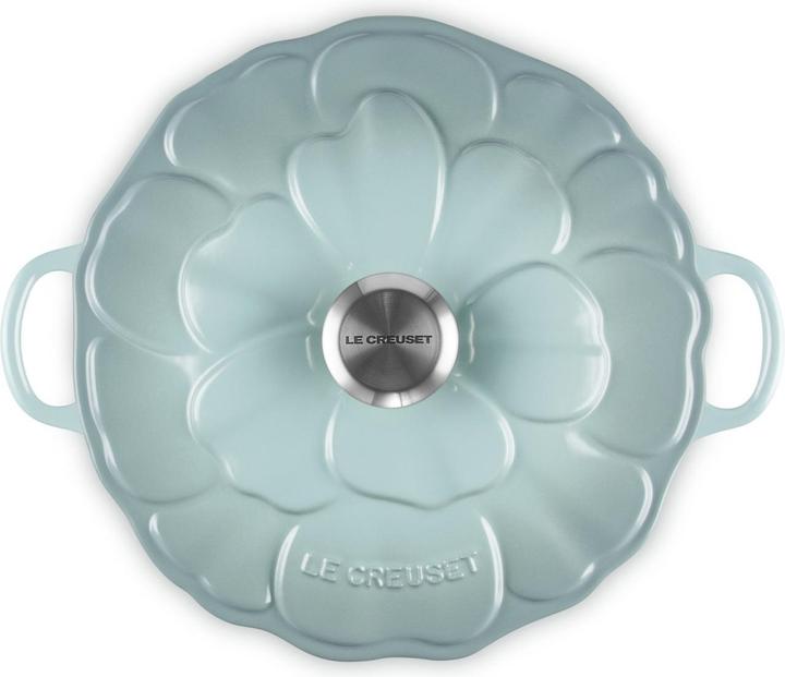 Produktbild Le Creuset Flower Sea Salt (26 cm, Bratpfanne, Gusseisen)